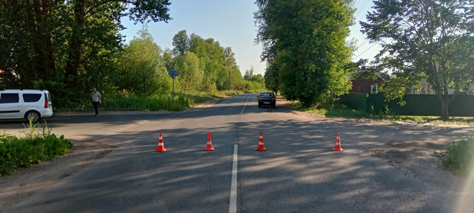 ДТП с участием несовершеннолетнего пешехода.