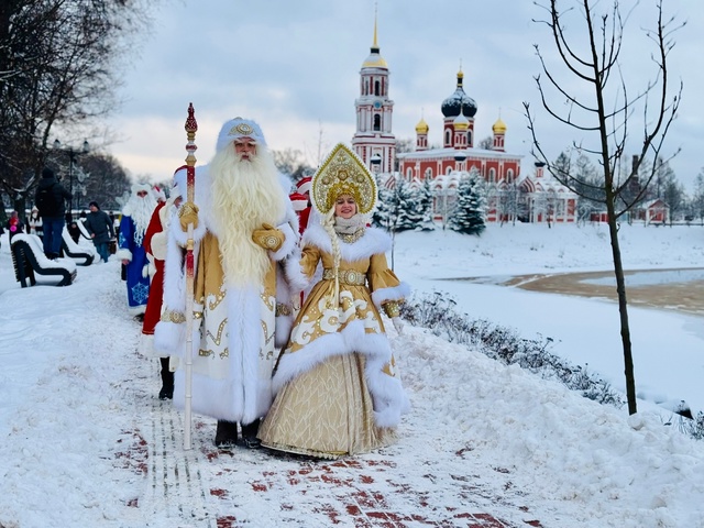 Парад Дедов Морозов..