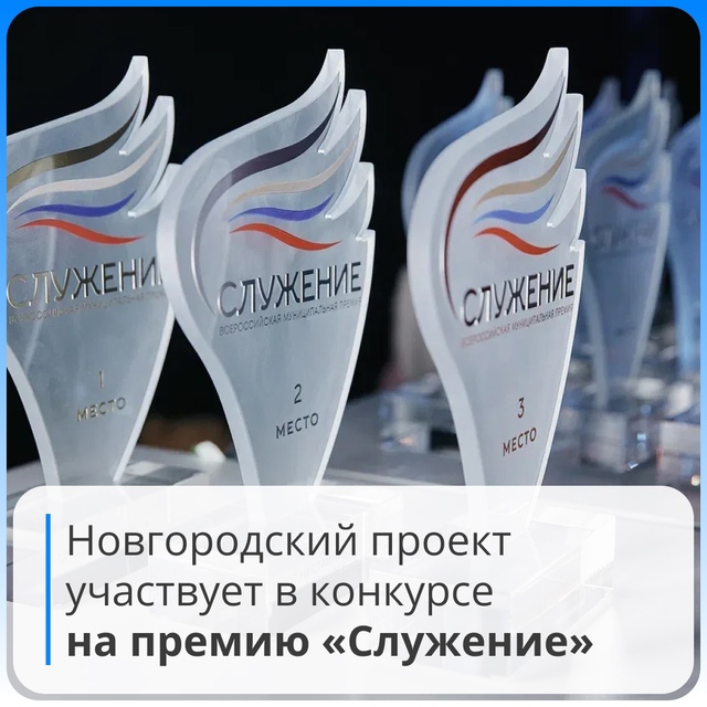 Новгородский проект претендует на премию «Служение».