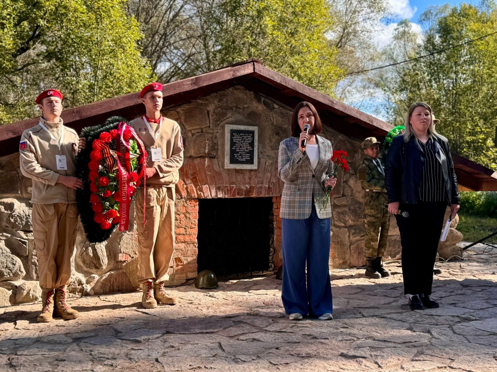 Сегодня вспоминали советских воинов, заживо замурованных в 1942 году в городе воинской славы Старая Русса..