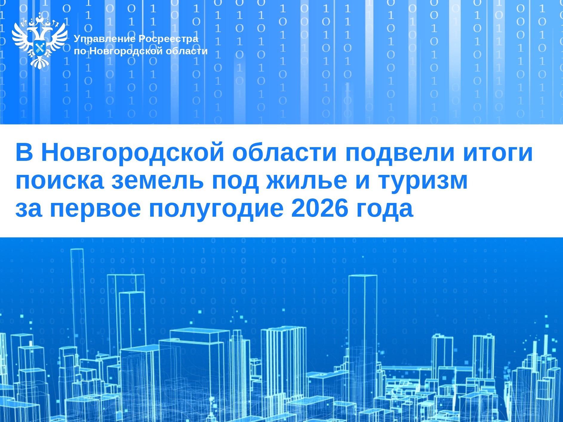 В Новгородской области подвели итоги поиска земель под жилье и туризм за первое полугодие 2026 года.