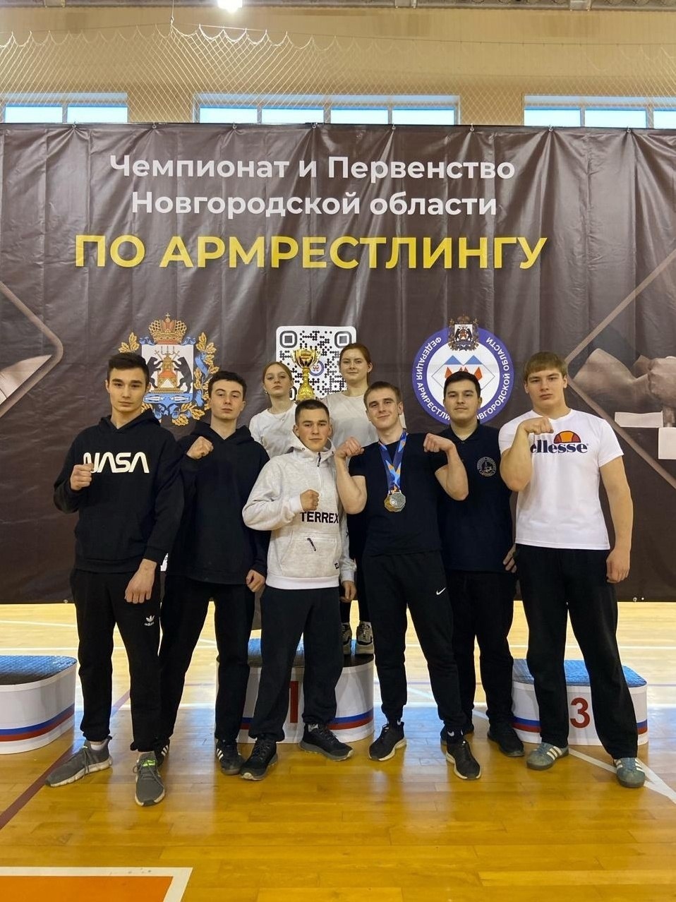 02.03.24 в г.Валдай в Физкультурно-спортивном центре прошёл Чемпионат и Первенство Новгородской области по армрестлингу!.