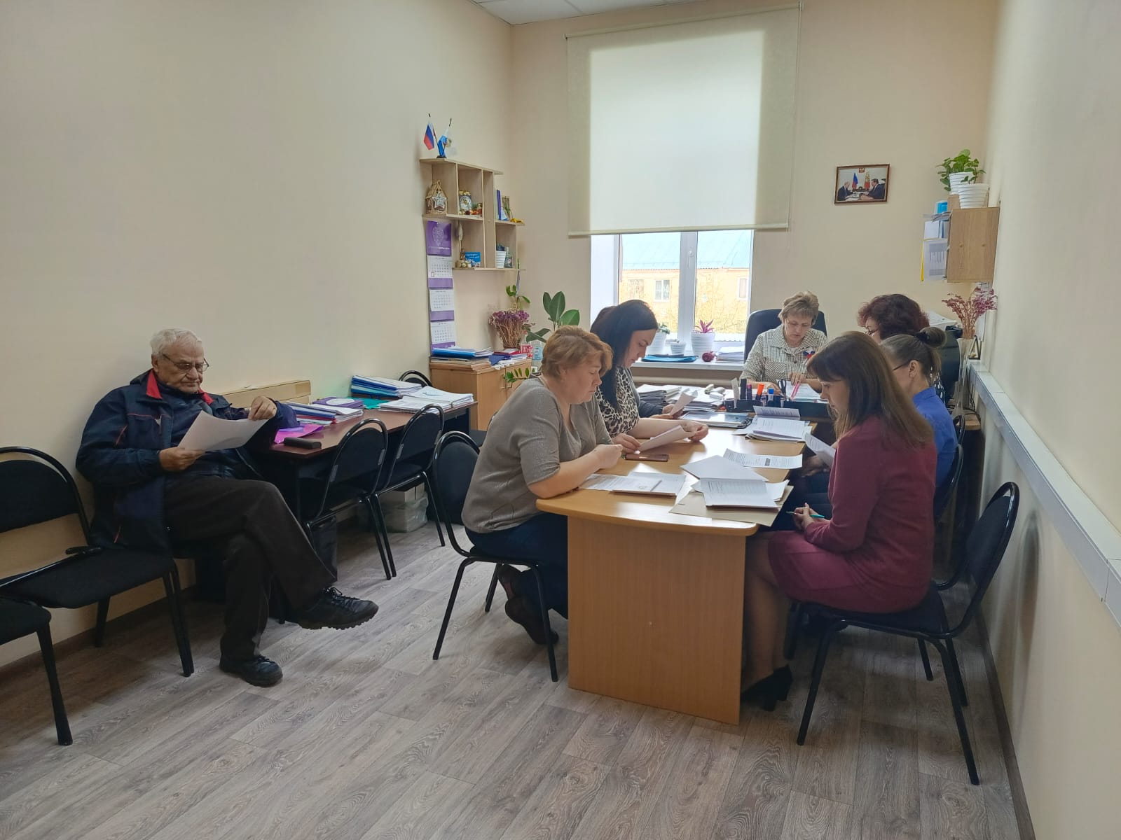 Работа комиссии по наградам.