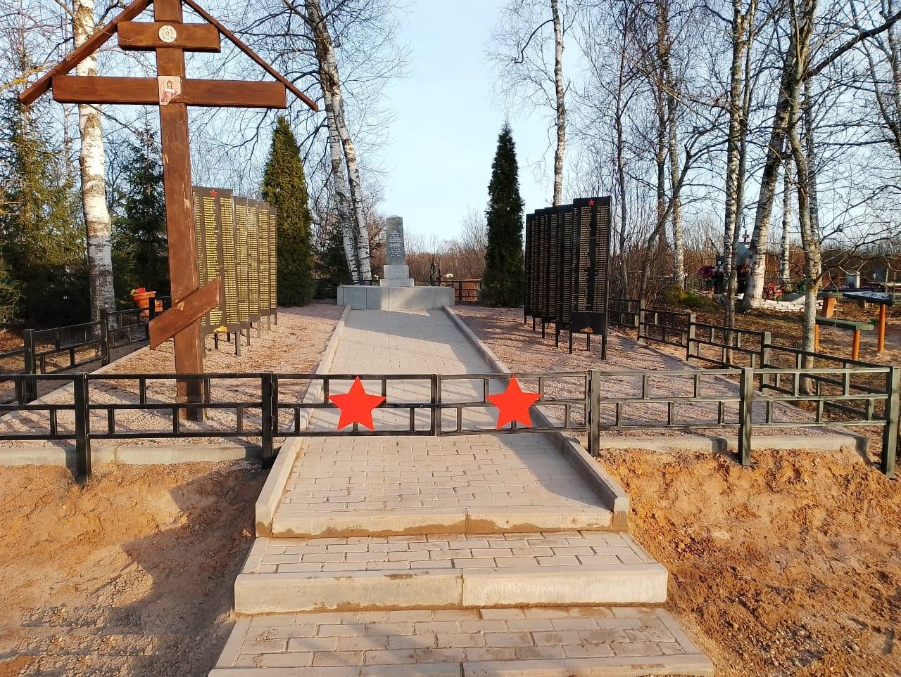 Кладбище советских воинов.